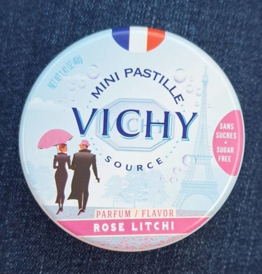 Mini pastille Vichy source rose litchi - Produkt - fr