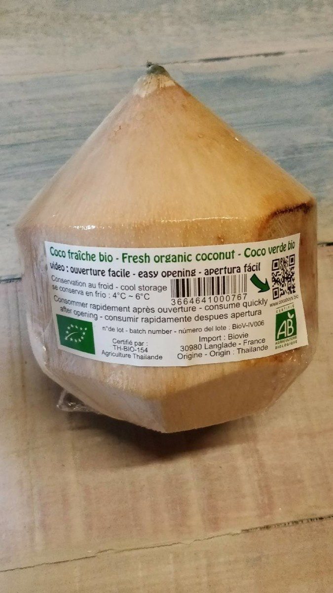 Noix de coco fraiche bio - Product - fr