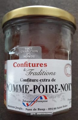 Confiture extra de Pomme-Poire-Noix - Product - fr