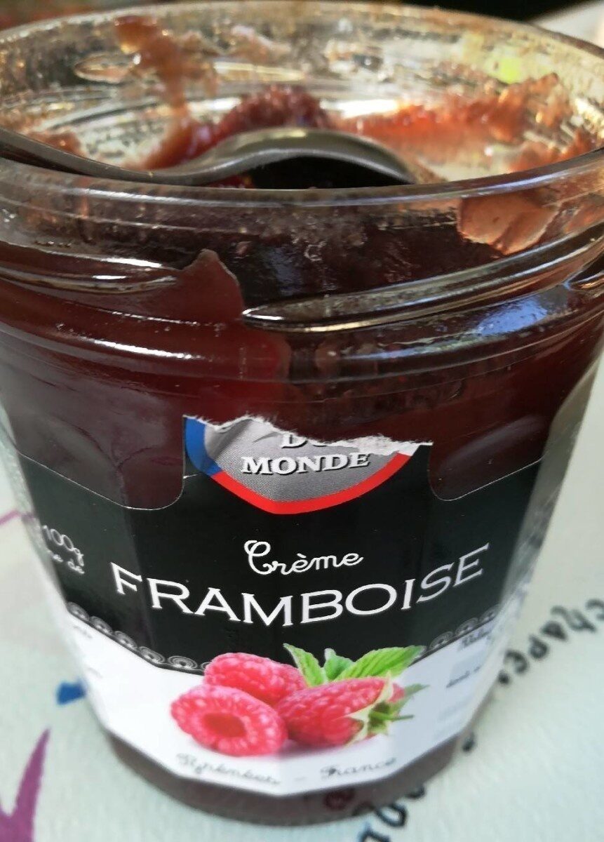 Crème framboise - Produit