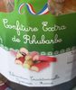 Confiture Extra de Rhubarbe - Produit