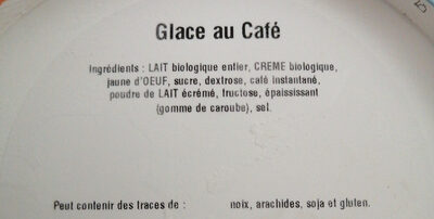 Glace au café - Ingredients - fr