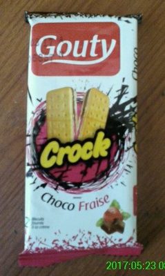 GOUTY CROCK Choco Fraise - Produit