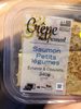 Crêpe saumon petits legumes - Product