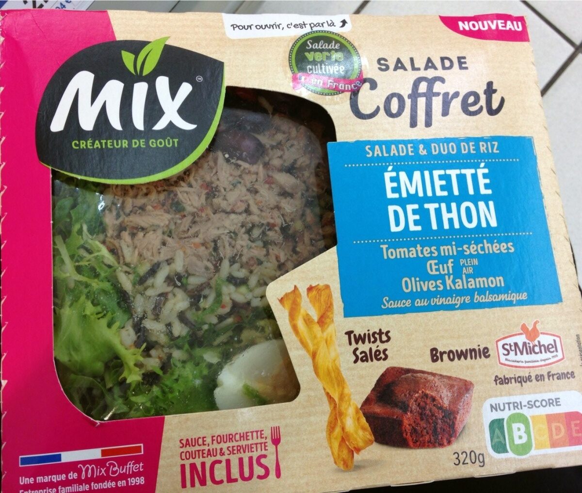 Salade Emietté de thon - Product - fr