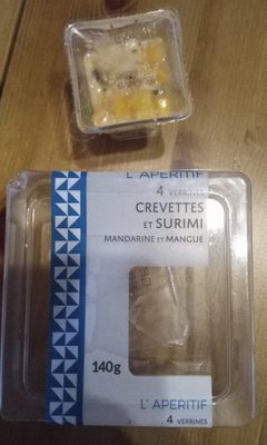 Verrine crevette surimi - Producto - fr