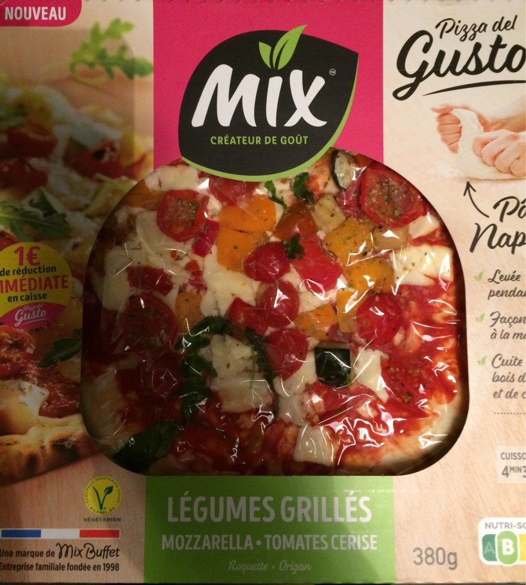 Pizza légumes grillés - Product - fr