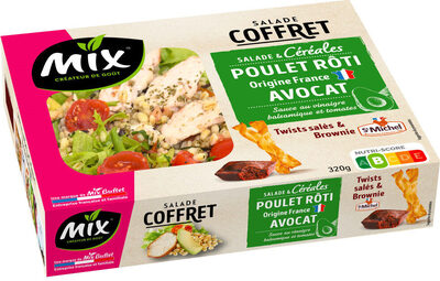 Salade Coffret Poulet Avocat MIX - Produkt - fr