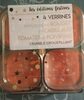 Verrines poissons tomates poivrons - Produit
