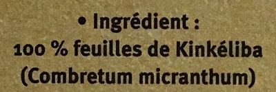 Kinkéliba - Ingredientes - fr