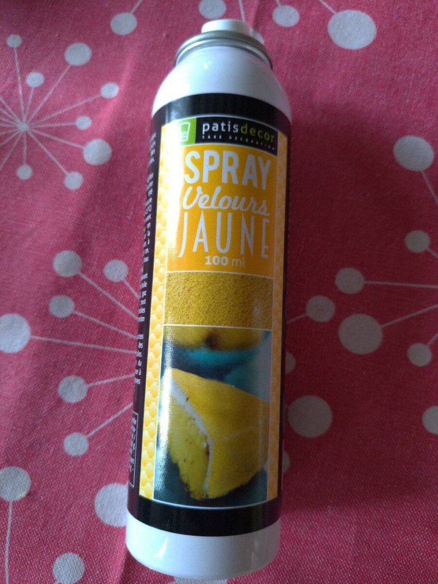 Spray Velours jaune - Product - fr