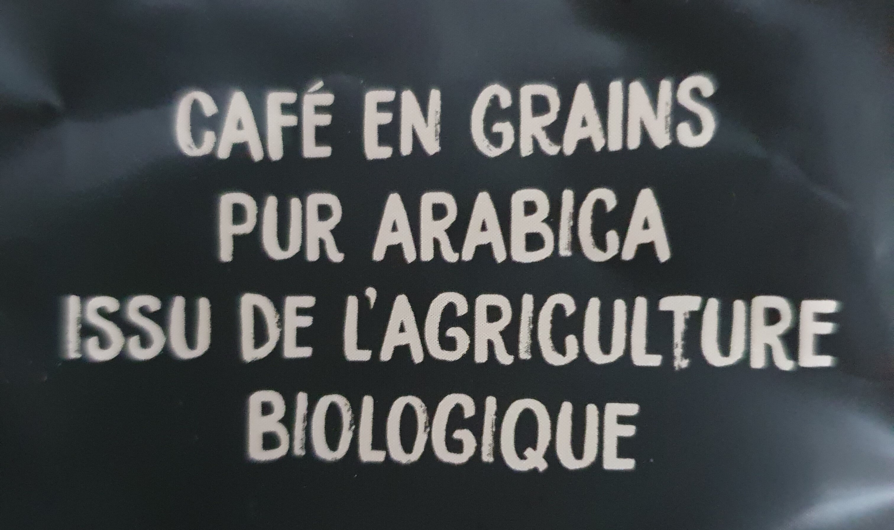 Café Bio En Grains - Ingredientes - fr