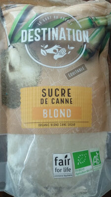 Sucre de canne blond - Product - fr