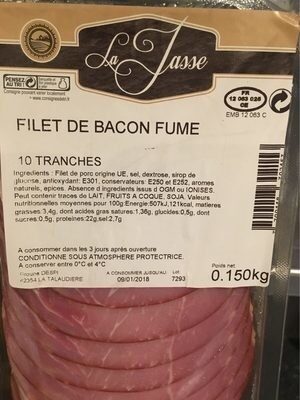 Filet de bacon fume - Product - fr