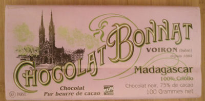 Chocolat Madagascar - Produit