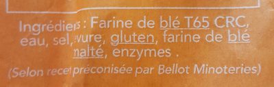 Baguette Marianne Tradition Française - Ingrédients