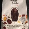 La madeleine coque chocolat noir - Product