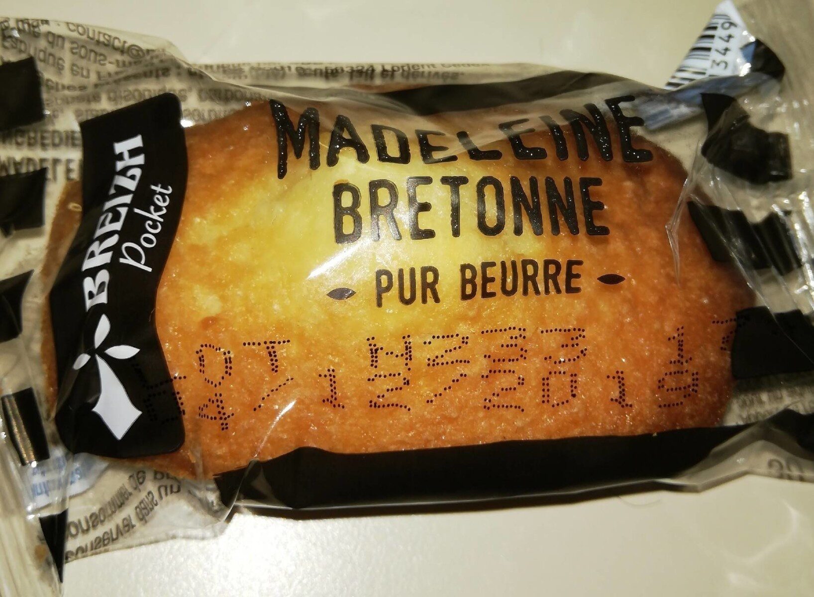 Madeleine bretonne - Produit