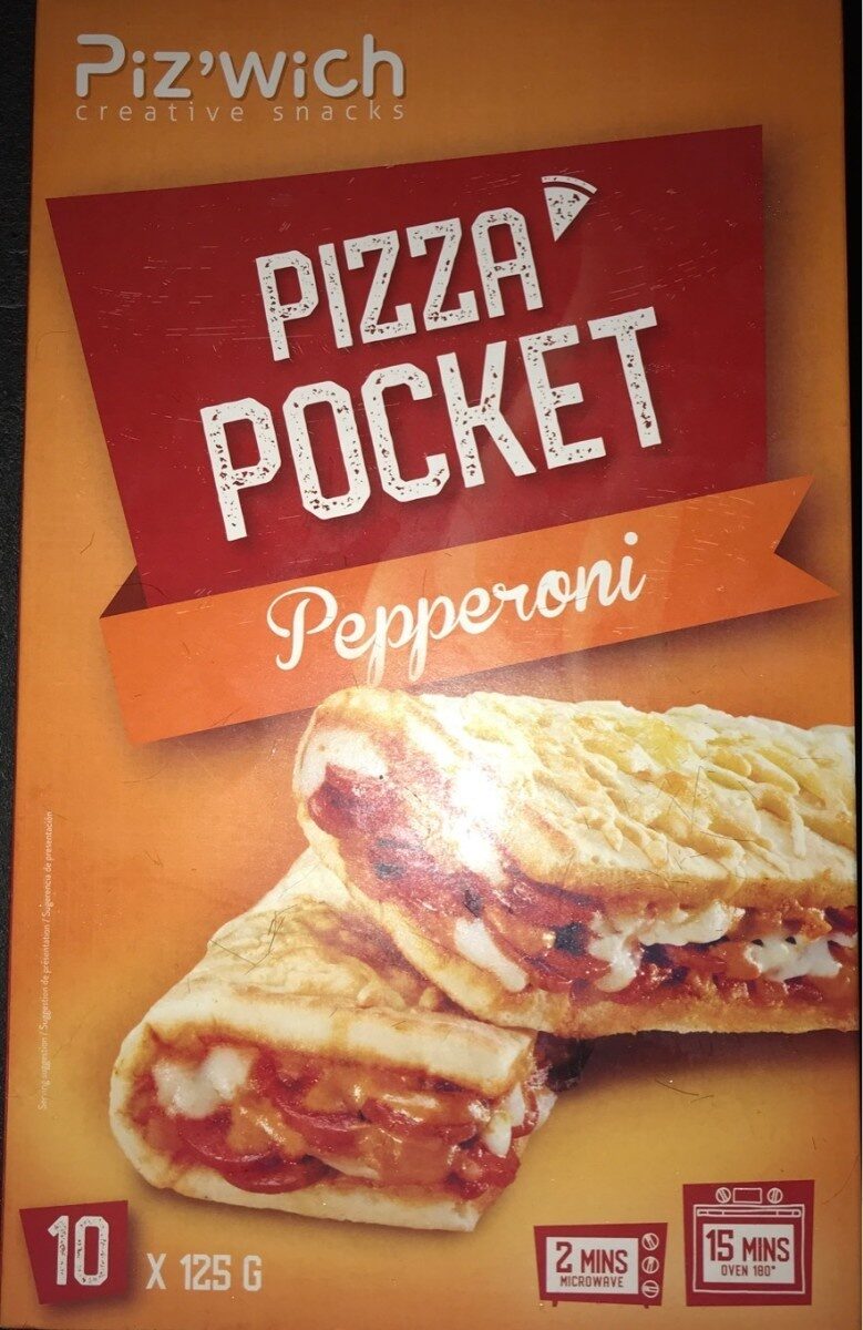 Pizza pocket pepperoni - Produit