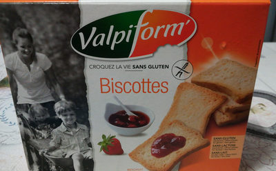 Biscottes Gluten Free - Product - fr