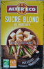 Sucre Blond en morceaux - Producto