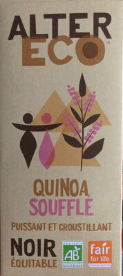 Noir quinoa soufflé - Produit