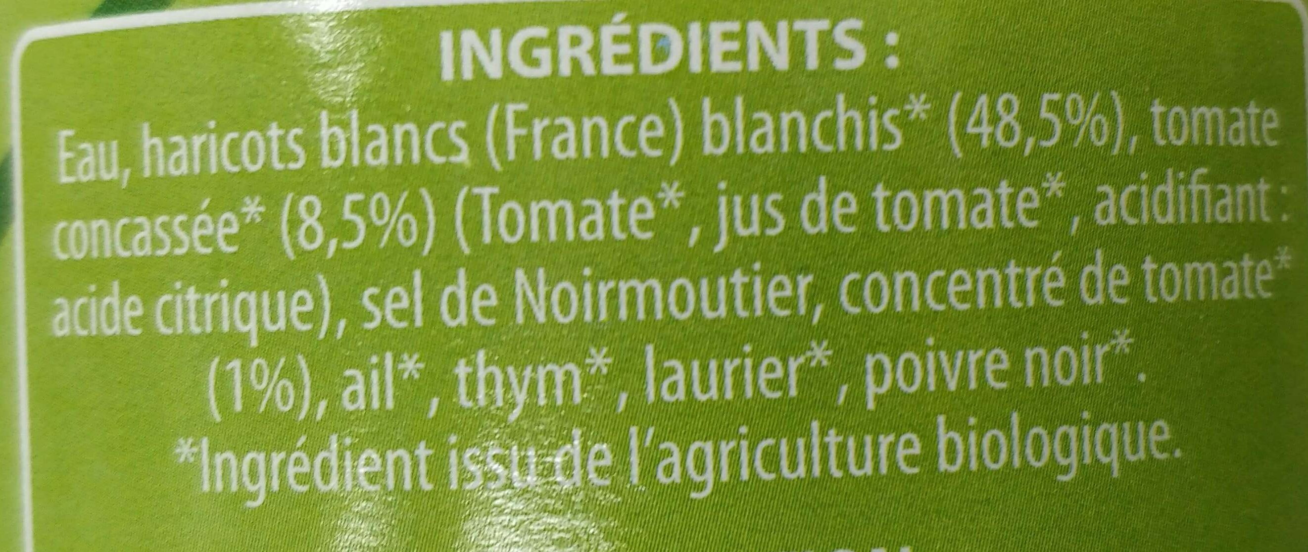 Haricots Blancs cuisinés à la tomate - Ingrediënten - fr
