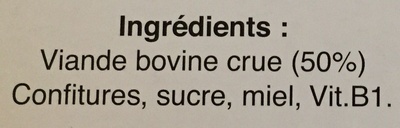 Musculine "G" - Ingredients - fr