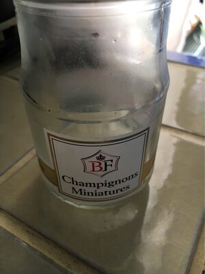 Champignons miniatures - Product - fr