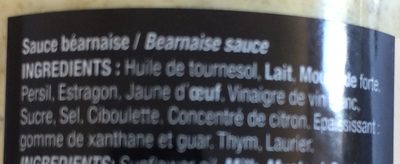 Sauce béarnaise - Ingredients