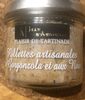 Rillettes artisanales au gorgonzola et aux noix - Product