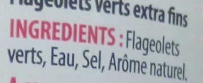 Flageolets Verts - Ingredients - fr