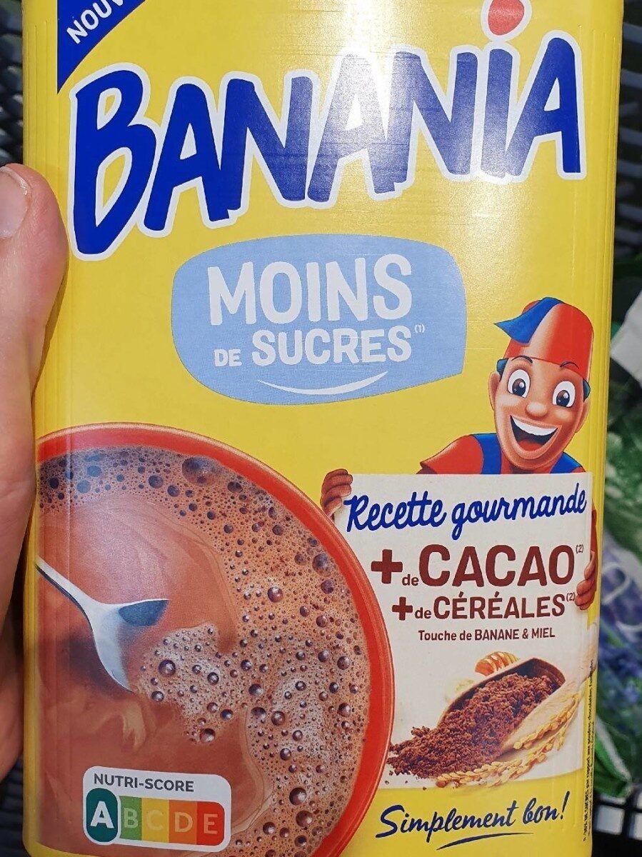 Banania moins de sucres - Produit