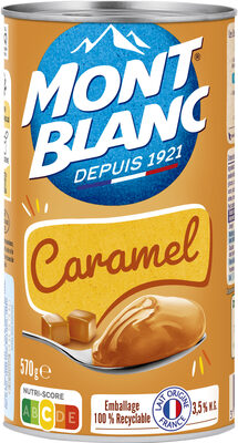 MONT BLANC Crème dessert Boîte Caramel 570g - Product - fr
