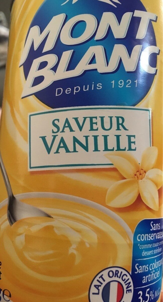 Saveur vanille - نتاج - fr