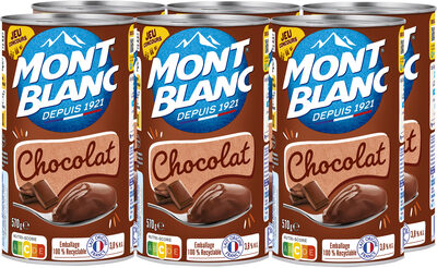 MONT BLANC Crème dessert Boîte Chocolat 6x570g - نتاج - fr