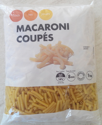 Macaroni coupés - Product - fr