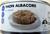 Thon albacore au naturel - Produkt