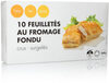 10 Feuilletés au fromage fondu - Produit