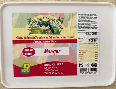 Glace Mangue - Product - fr
