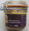 Foie gras de canard entier - Produit