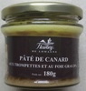 Pâté de canard aux trompettes et au foie gras 20% - Product