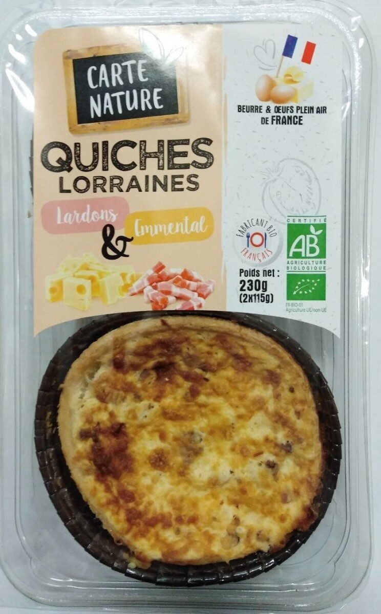 Quiches Lorraines lardons & Emmental - Produkt - fr