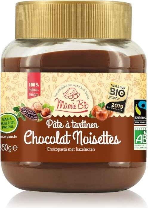 Pate à tartiner chocolat noisette équitable bio - Produkt - fr