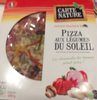 Pizza legumes soleil - Producto