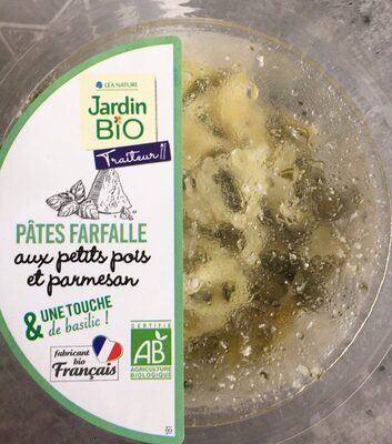 PÂTES FARFALLE aux petits pois et parmesan - Product - fr
