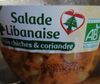 Salade Libanaise pois chiches et cariandre - Produit