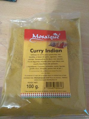 Curry Indian - Produit