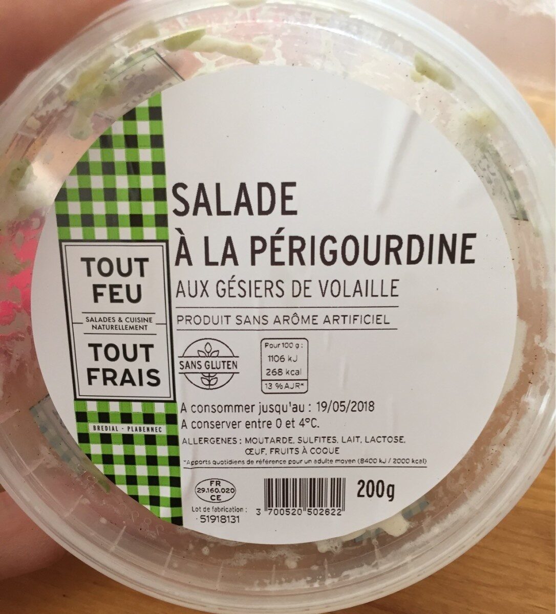 Salade perigourdine - Product - fr
