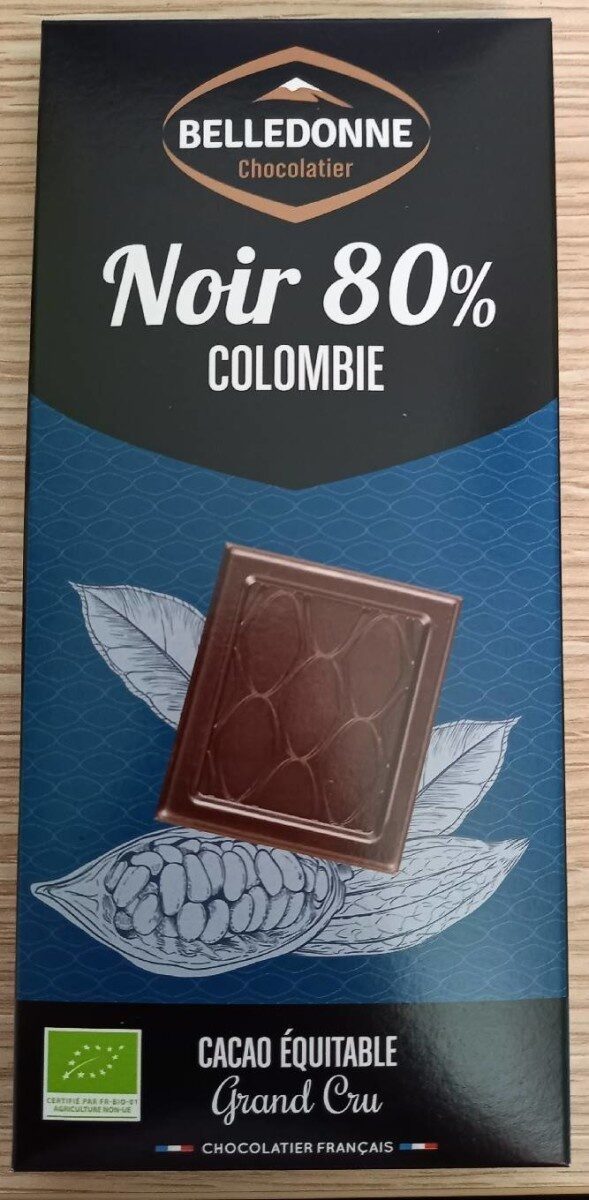 Noir 80% Colombie - Produit
